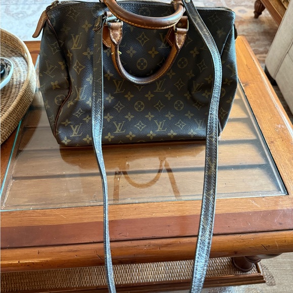 Vintage Louis Vuitton Speedy 30 Canvas Handbag - Picture 6 of 14